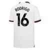 Camisola + Calções Manchester City Rodrigo 16 Criança Equipamento 2ª 23/24